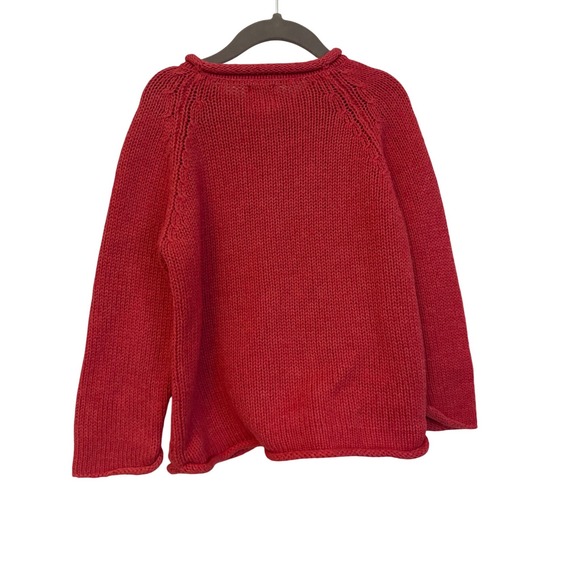 Baby Gap Red Wool Blend Knit Button Up Cardigan Sweater Vintage 4T 4yrs 2002 - Picture 3 of 4